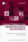 Caractérisation microstructurale des matériaux