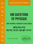 400 Questions de physique