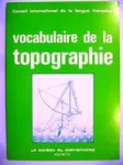 Vocabulaire de la topographie