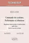 Commande des systèmes .Performance et robustesse