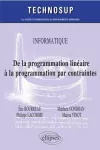 De la programmation linéaire à la programmation par contraintes