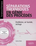 Séparations thermiques en génie des procédés