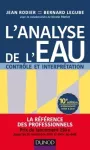 L'analyse de l'eau: Eaux naturelles, eaux résiduaires, eau de mer