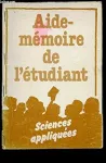 Aide mémoire de l’étudiant en sciences appliquées