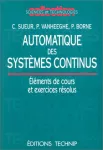 Automatique des systèmes continus