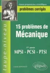 15 Problèmes de mécanique