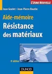 Aide-mémoire résistance des matériaux