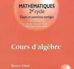 Cours d'algèbre