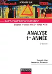 Analyse 1ère année