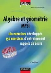 Algèbre et géométrie MPSI