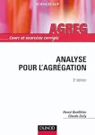 Analyse pour l'agrégation