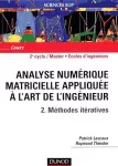 Analyse numérique matricielle appliquée à l'art de l'ingénieur 2