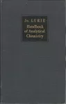 Handbook of analytical chemistry