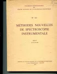 Méthodes nouvelles de spectroscopie instrumentale