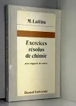 Exercices résolus de chimie avec rappels de cours