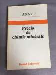 Précis de chimie minérale