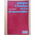 Initiation à l'analyse et à la programmation