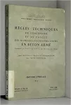 Règles techniques de conception et de calcul des ouvrages et constructions en béton armé