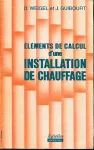 Eléments de calcul d'une installation de chauffage