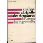 Analyse matricielle des structures