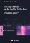 Des expériences de la famille Acide-Base