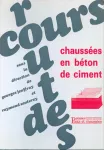 Chaussées en béton de ciment